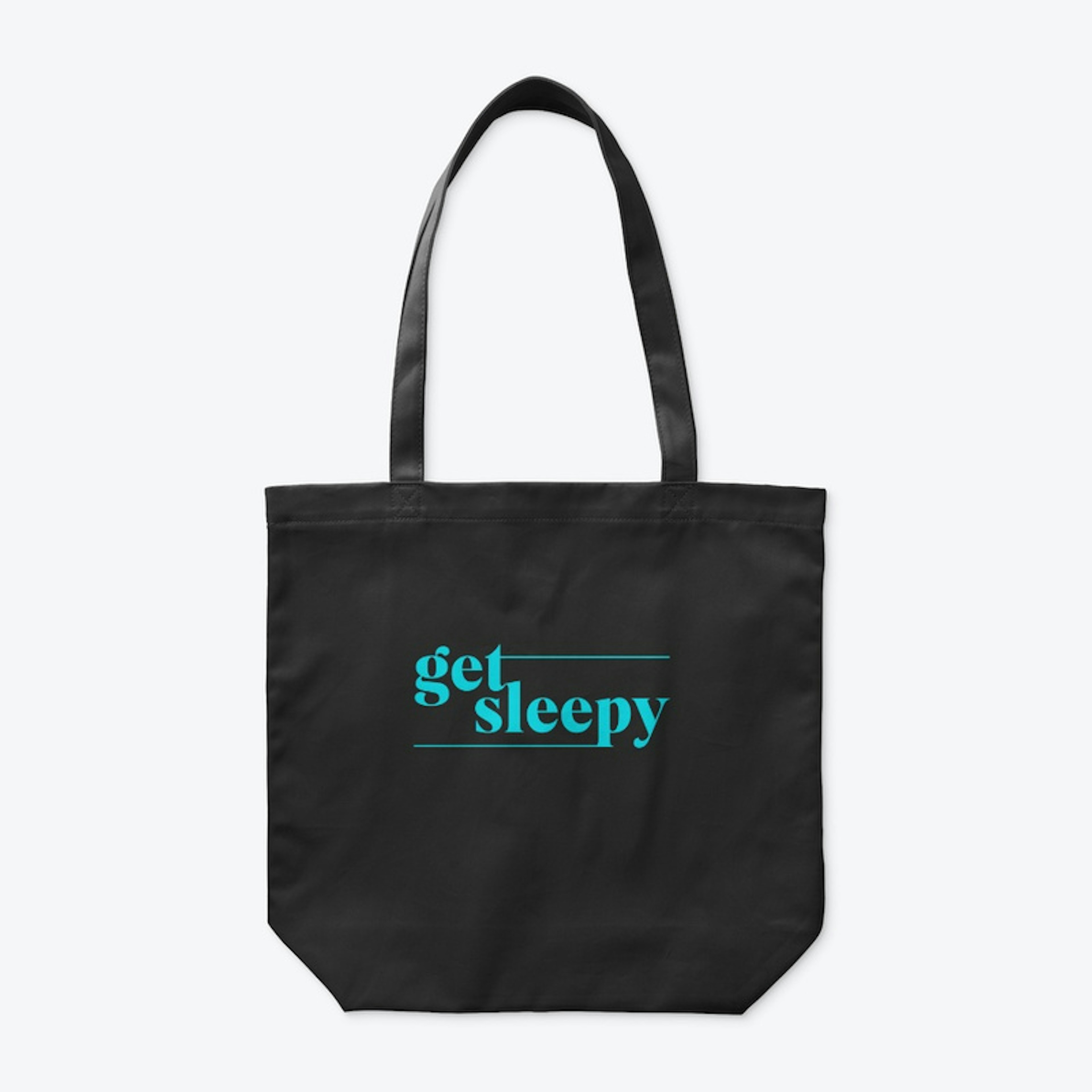 Get Sleepy Logo Tote Bag