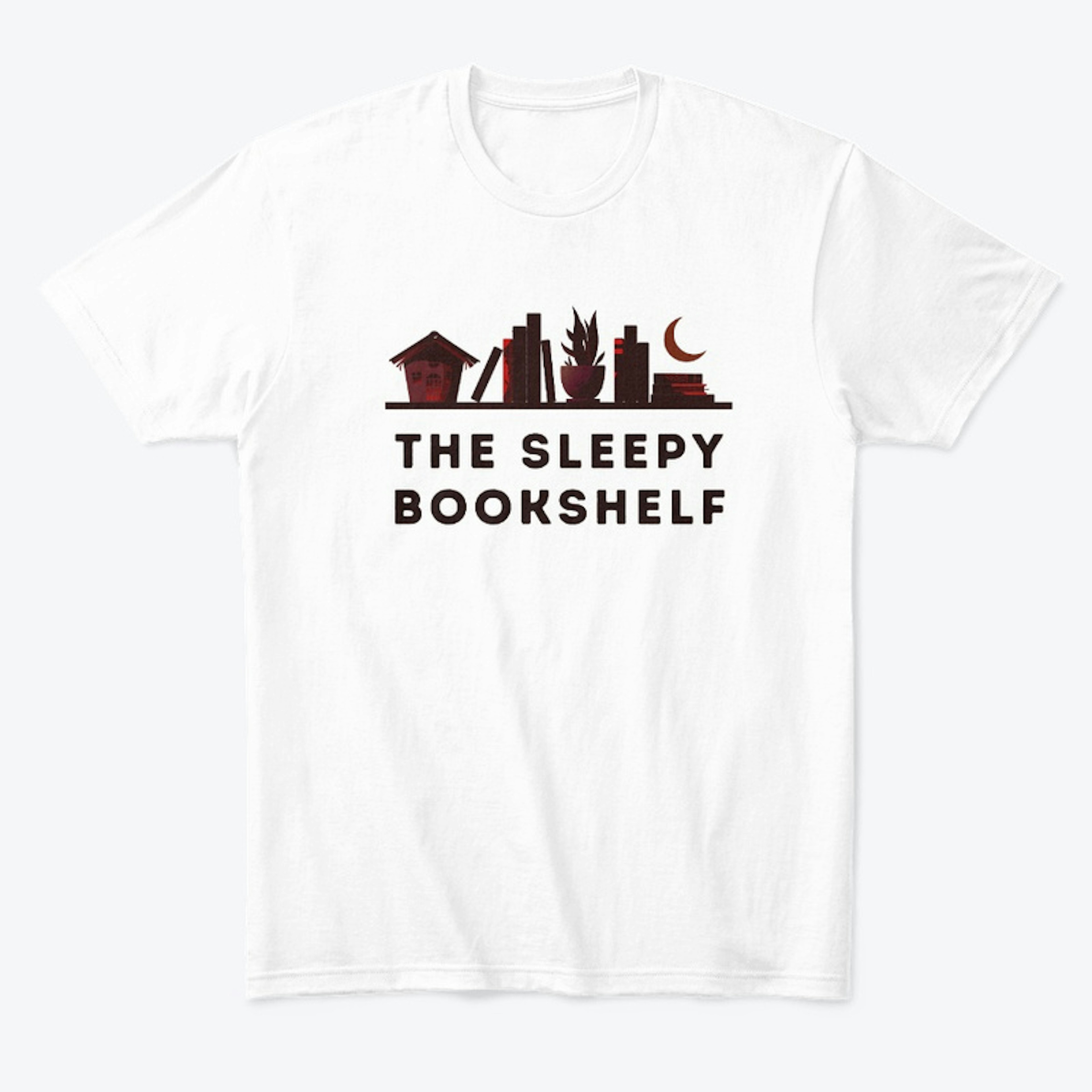 Sleepy Bookshelf Unisex Graphic T-Shirt